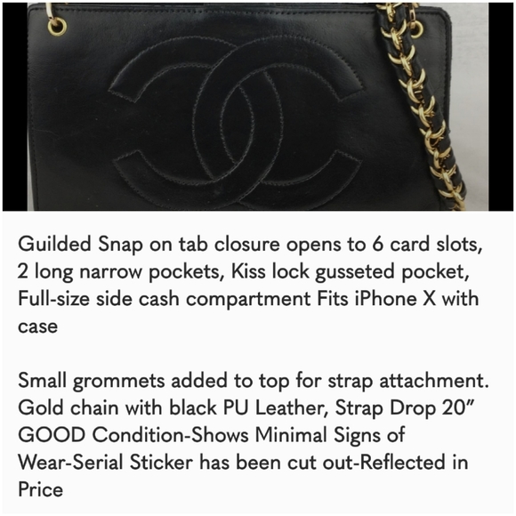 CHANEL CC Caviar Wallet on Double Weave Ch… - Picture 4 of 15